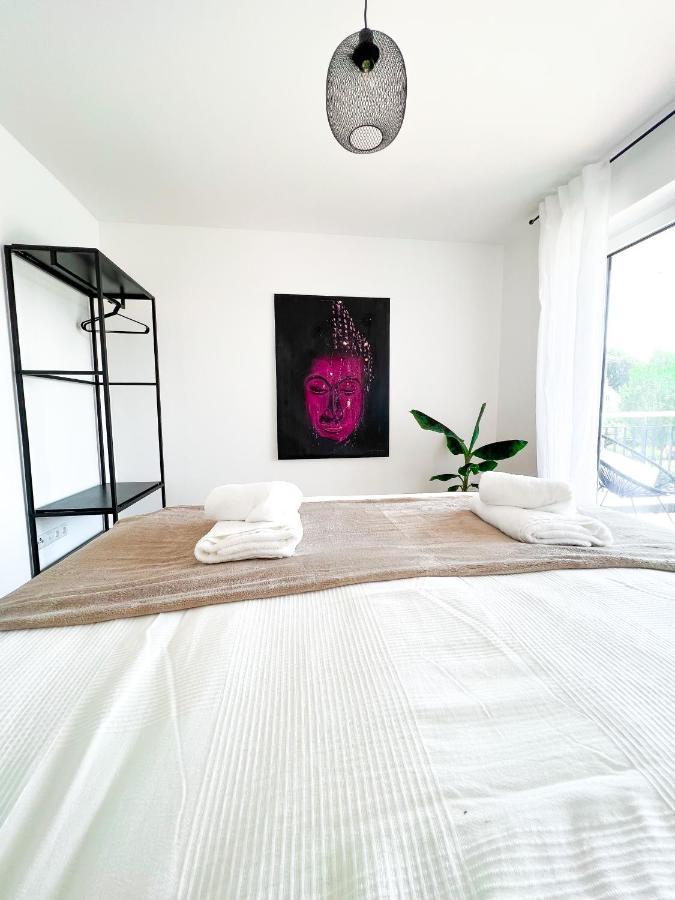 Sunset Club - Suite L Balkon - Kueche - Parkplatz Memmingen Dış mekan fotoğraf