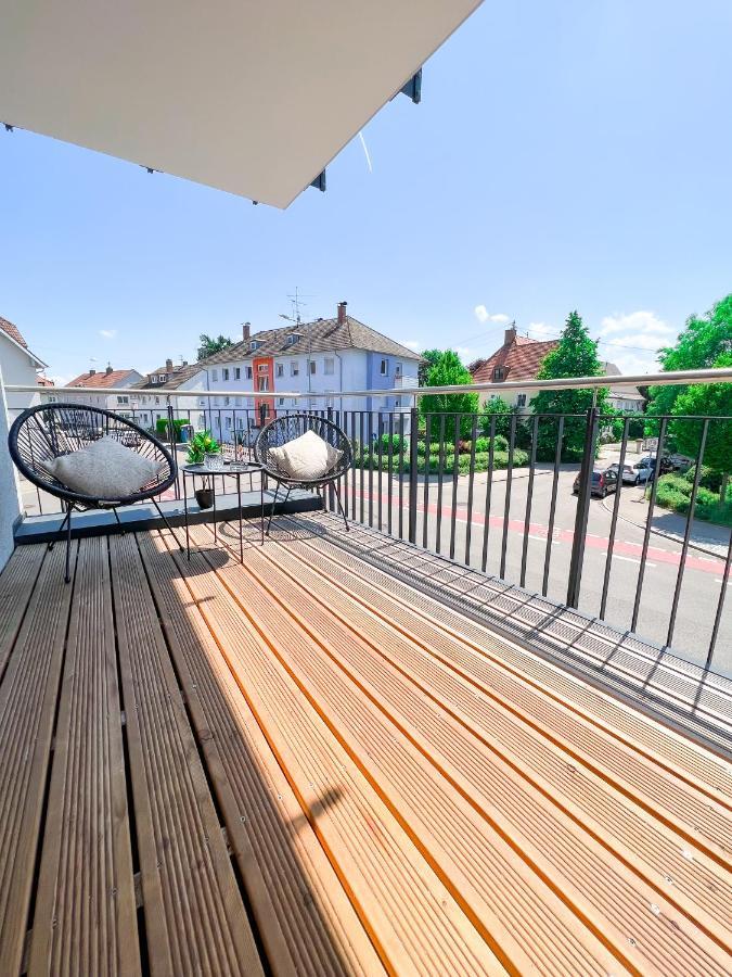 Sunset Club - Suite L Balkon - Kueche - Parkplatz Memmingen Dış mekan fotoğraf