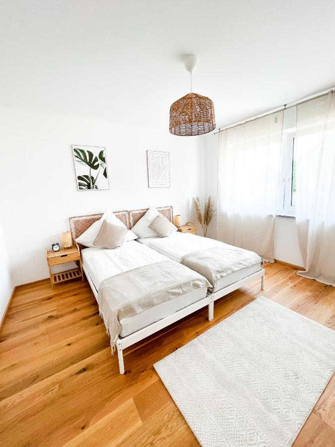 Sunset Club - Suite L Balkon - Kueche - Parkplatz Memmingen Dış mekan fotoğraf