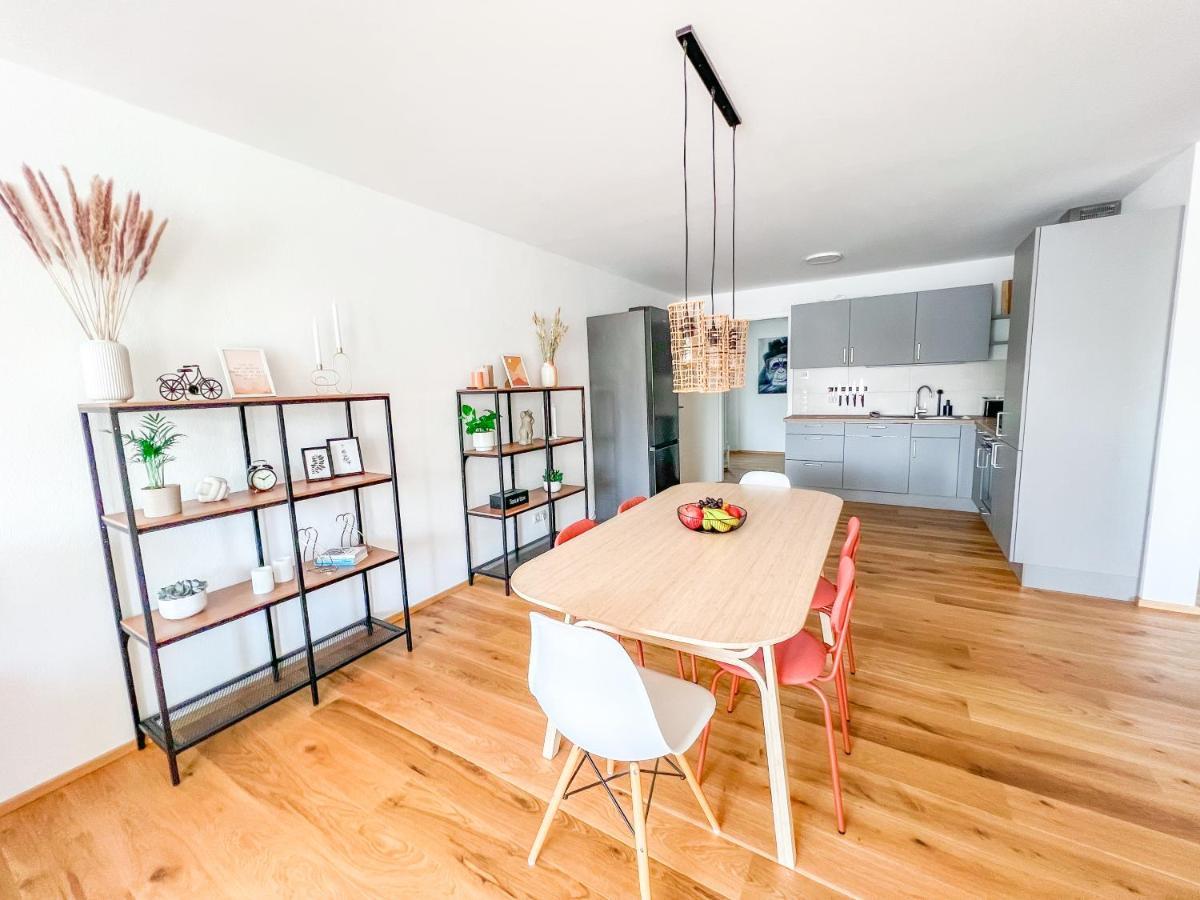 Sunset Club - Suite L Balkon - Kueche - Parkplatz Memmingen Dış mekan fotoğraf