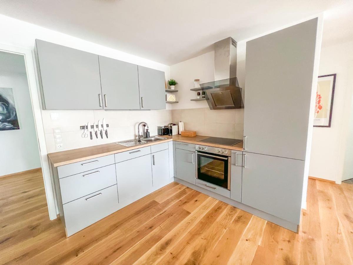 Sunset Club - Suite L Balkon - Kueche - Parkplatz Memmingen Dış mekan fotoğraf